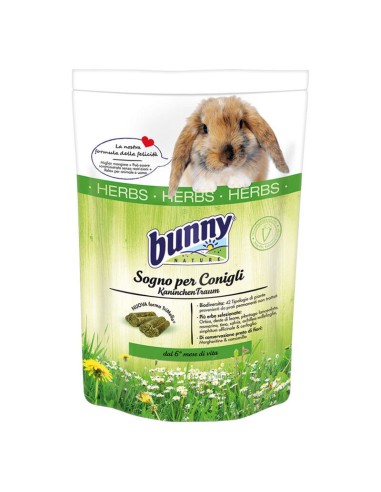 Bunny Sogno per Conigli Herbs 750g